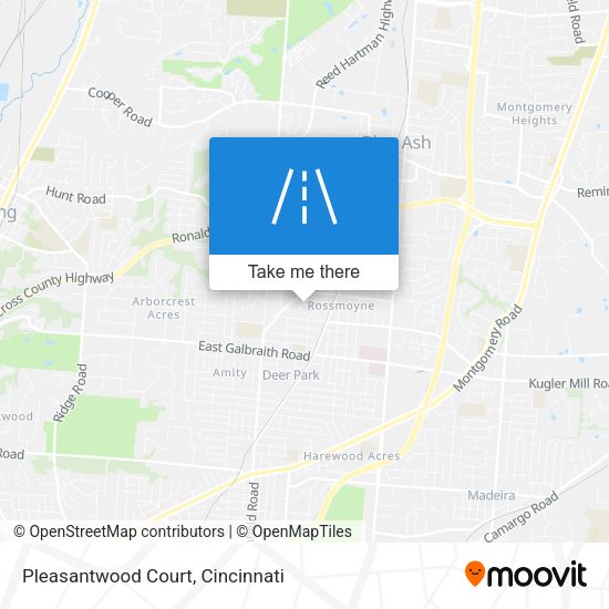 Pleasantwood Court map