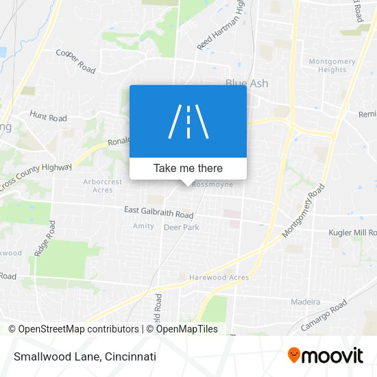 Mapa de Smallwood Lane