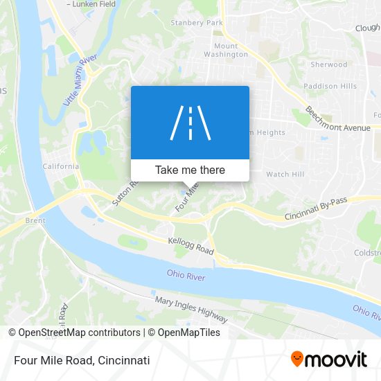 Mapa de Four Mile Road