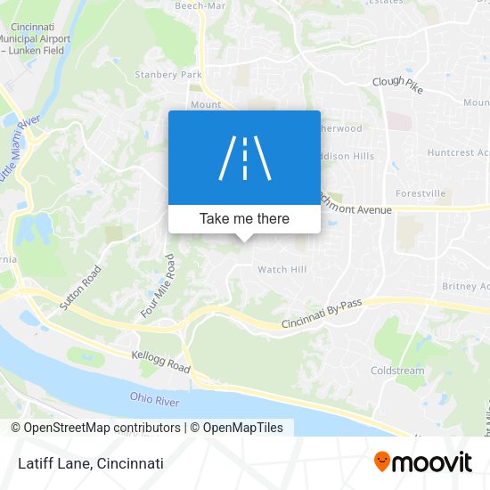 Mapa de Latiff Lane