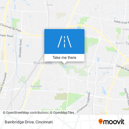 Bainbridge Drive map