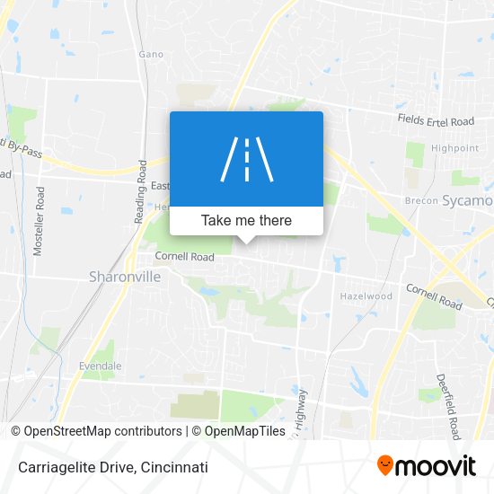 Mapa de Carriagelite Drive