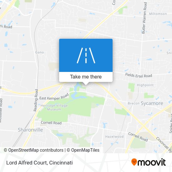 Lord Alfred Court map