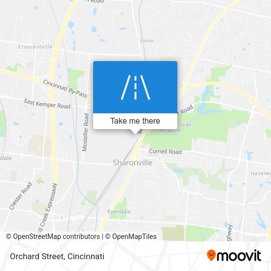 Mapa de Orchard Street