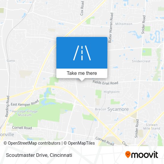 Mapa de Scoutmaster Drive