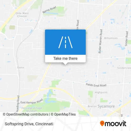 Softspring Drive map