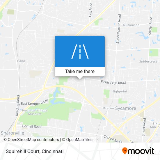 Squirehill Court map