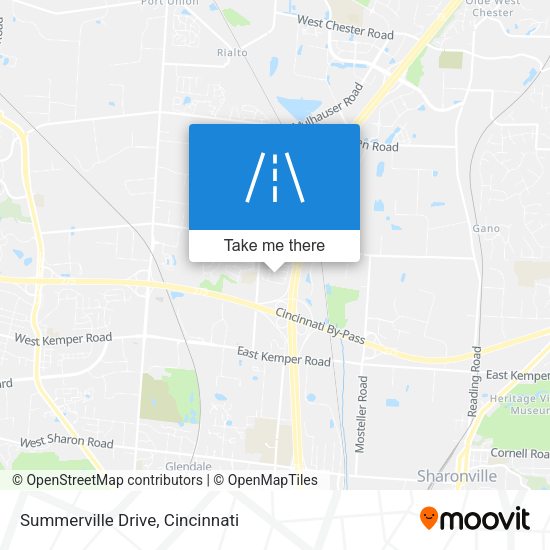 Summerville Drive map