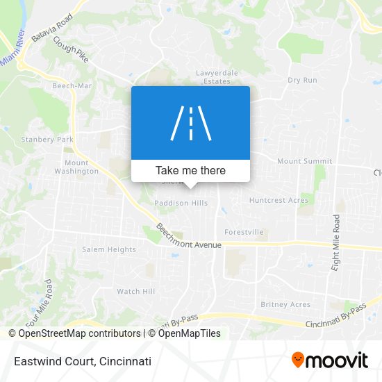 Mapa de Eastwind Court