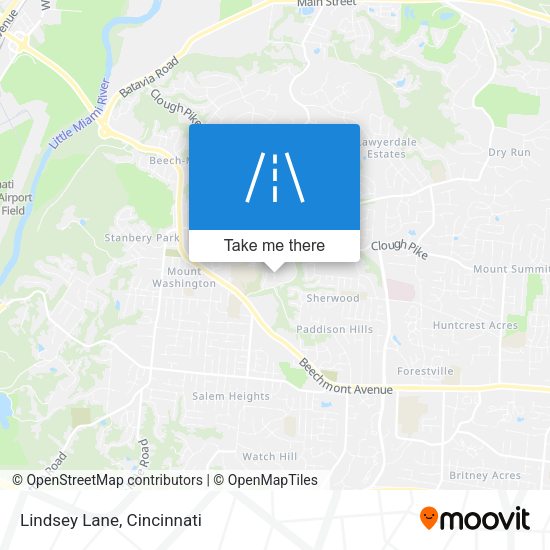 Mapa de Lindsey Lane