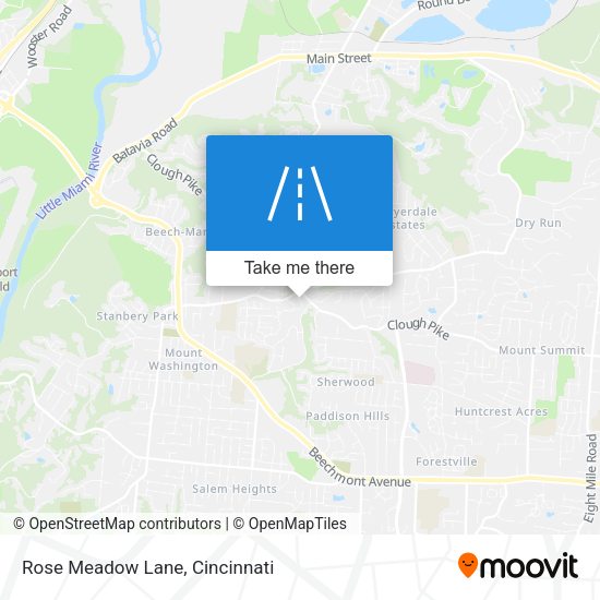 Mapa de Rose Meadow Lane