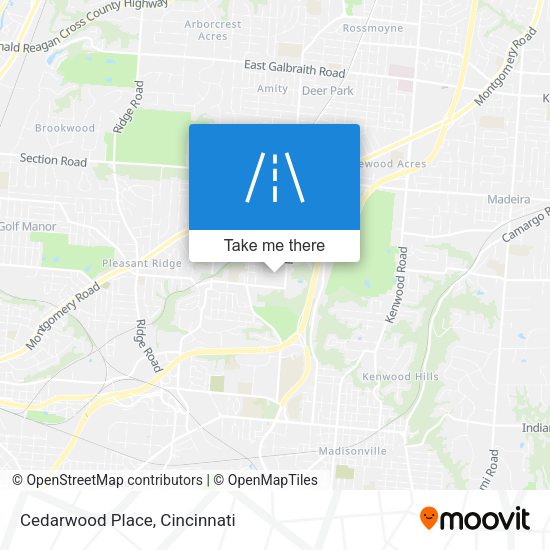 Mapa de Cedarwood Place