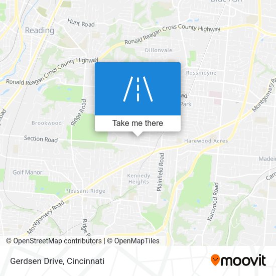 Mapa de Gerdsen Drive