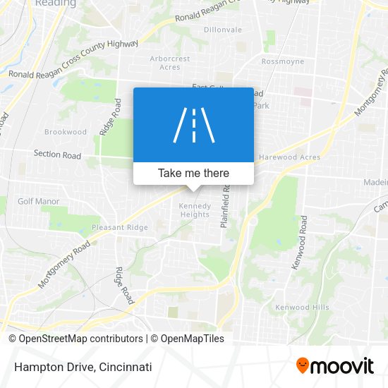 Mapa de Hampton Drive