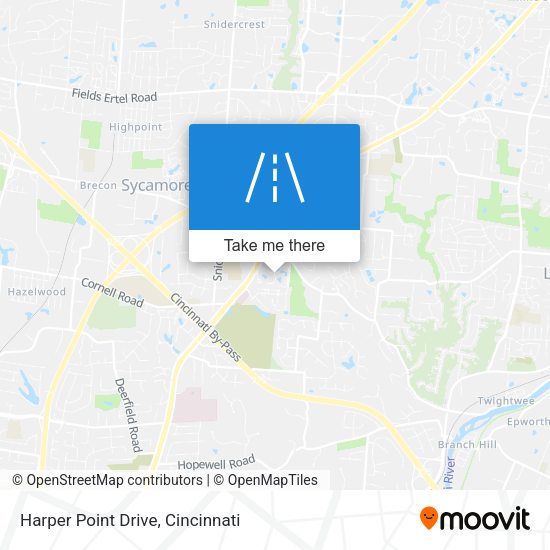 Mapa de Harper Point Drive