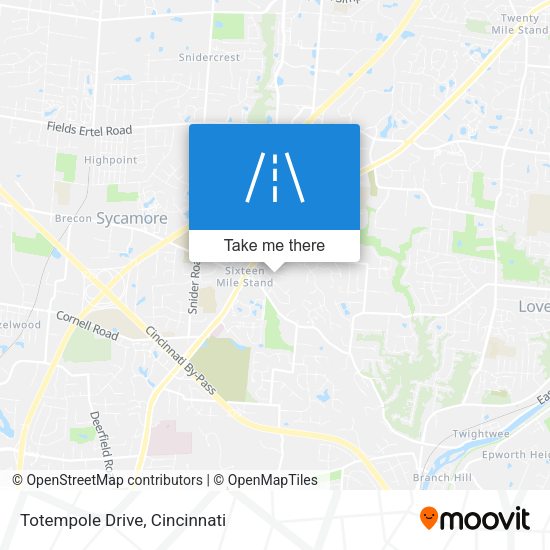 Mapa de Totempole Drive