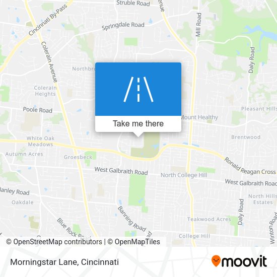 Mapa de Morningstar Lane