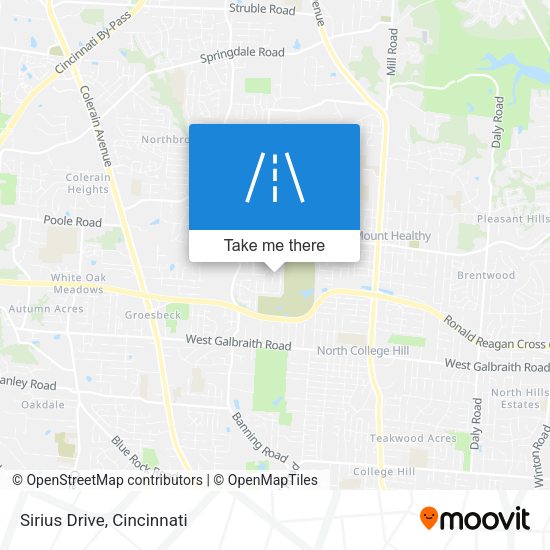 Mapa de Sirius Drive