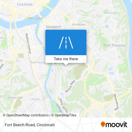 Mapa de Fort Beech Road