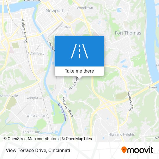Mapa de View Terrace Drive
