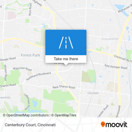 Centerbury Court map