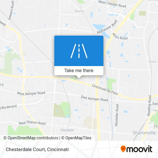 Mapa de Chesterdale Court