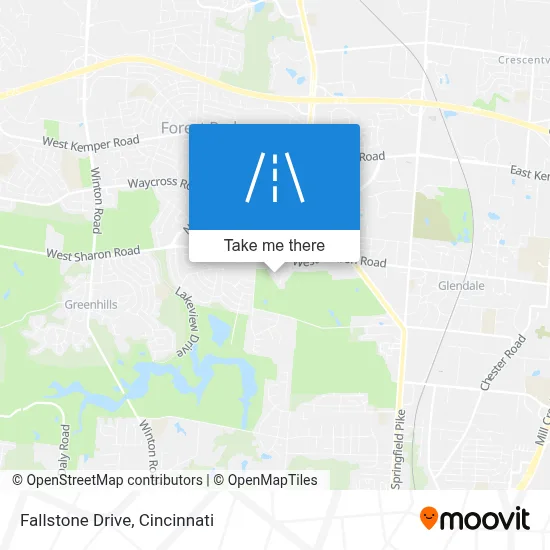 Fallstone Drive map