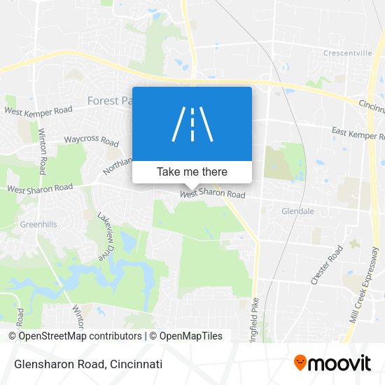 Mapa de Glensharon Road