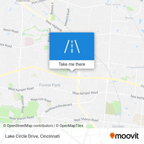 Mapa de Lake Circle Drive