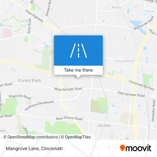 Mapa de Mangrove Lane