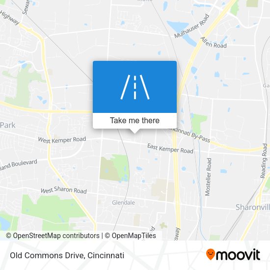 Mapa de Old Commons Drive
