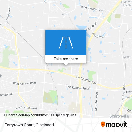 Terrytown Court map