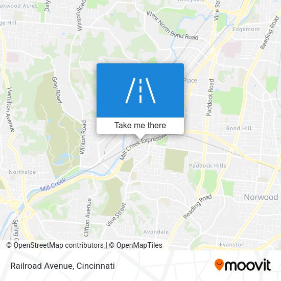 Mapa de Railroad Avenue