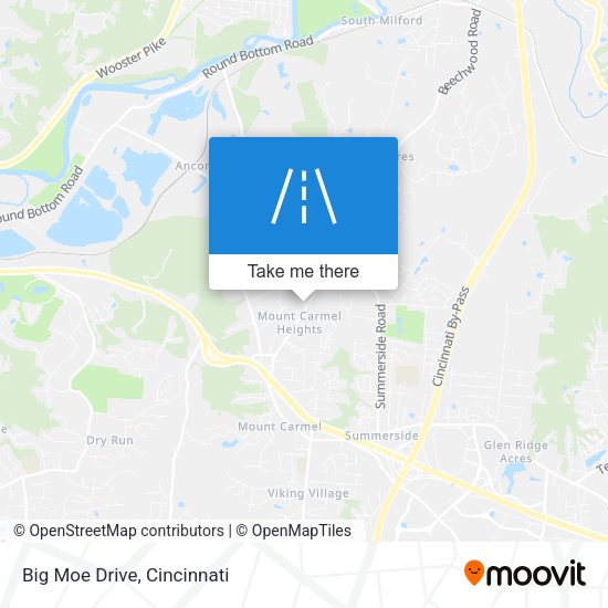 Mapa de Big Moe Drive
