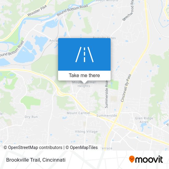 Mapa de Brookville Trail