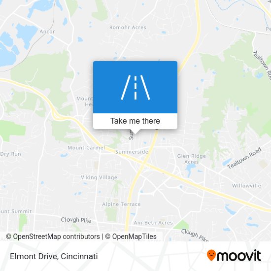 Mapa de Elmont Drive