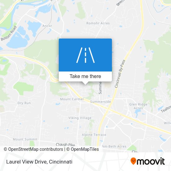 Laurel View Drive map