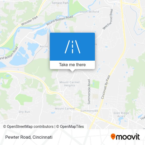 Mapa de Pewter Road