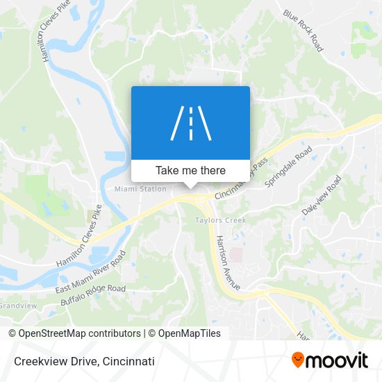 Mapa de Creekview Drive