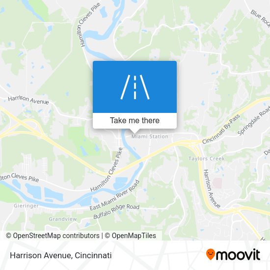 Mapa de Harrison Avenue