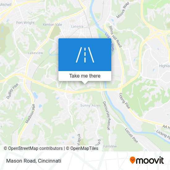 Mapa de Mason Road
