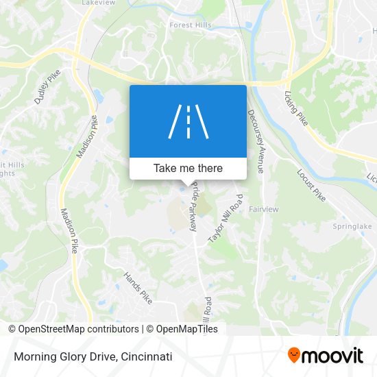 Mapa de Morning Glory Drive