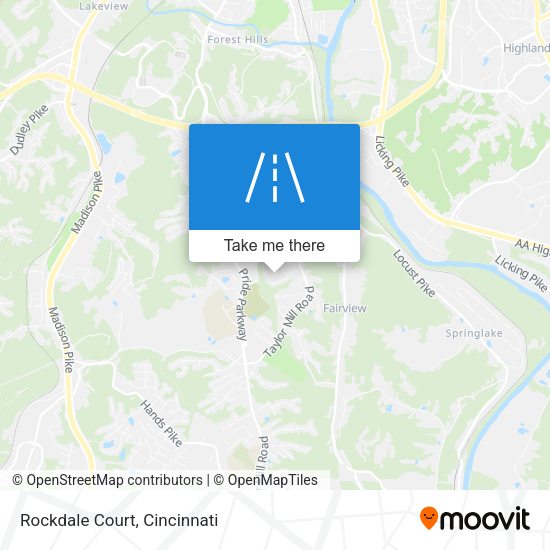 Mapa de Rockdale Court