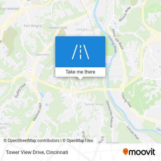 Mapa de Tower View Drive