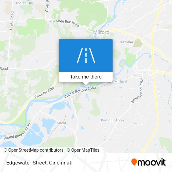 Edgewater Street map
