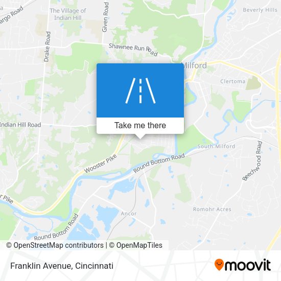 Mapa de Franklin Avenue