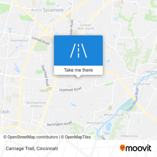 Mapa de Carriage Trail