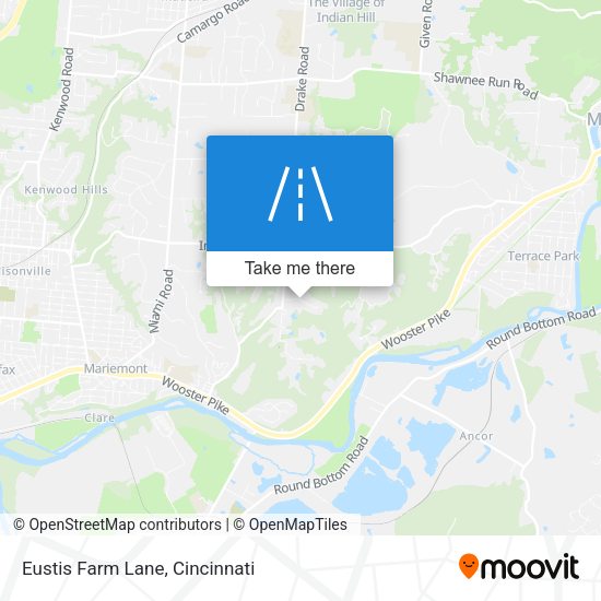 Eustis Farm Lane map