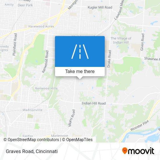 Mapa de Graves Road
