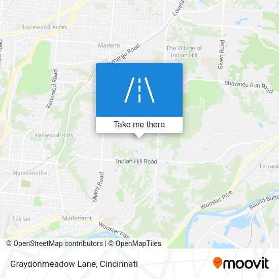 Graydonmeadow Lane map
